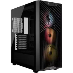 Corsair 3200D RS ARGB Gaming Midi Tower Κουτί Υπολογιστή Μαύρο