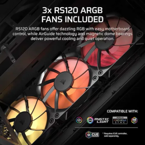 CORSAIR Case 3200D ARGB Performance - CC-9011344-WW