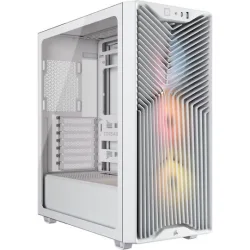 Corsair 3200D RS ARGB Gaming Midi Tower Κουτί Υπολογιστή Λευκό