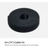 Brateck Cable Management Γραφείου Cc11-22-2 Μεταλλικό 894x167x196mm Μαύρο