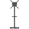 Brateck FS38-44TWE Βάση Τηλεόρασης Δαπέδου έως 65" και 50kg Μαύρο