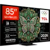 TCL Smart Τηλεόραση 85" 4K UHD QD-Mini LED C6K Pro HDR (2026) 85C6K Pro