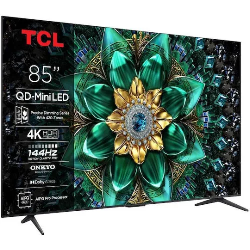 TCL Smart Τηλεόραση 85" 4K UHD Mini LED 85Q6C HDR (2025)