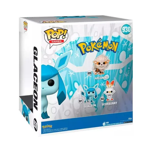 Funko Pop! Games: Pokemon - Glaceon 930 Supersized 10" (25cm) Special Edition