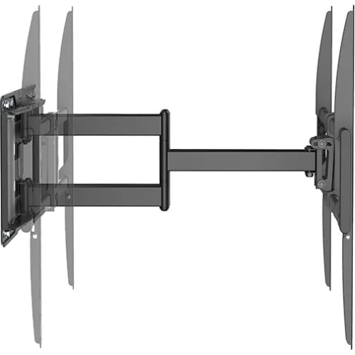 Superior 188-0090 Βάση Τηλεόρασης Τοίχου με Βραχίονα έως 105" Ασημί