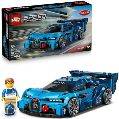 LEGO Speed Champions Bugatti Vision GT Hyper Sports Car για 9+ Ετών 284τμχΚωδικός: 77253