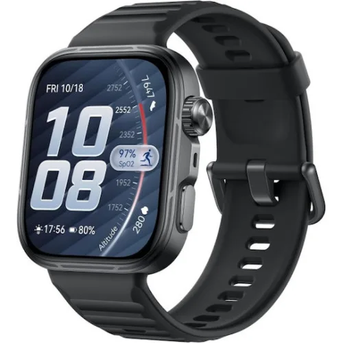 Huawei Watch Fit 5 Pro Titanium 44mm Αδιάβροχο με Παλμογράφο (Μαύρο)