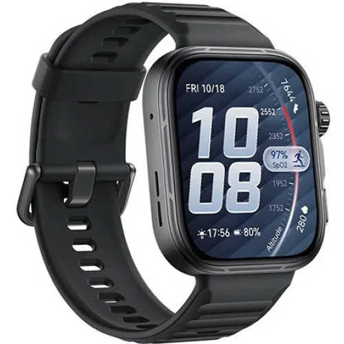 Huawei Watch Fit 5 Pro Titanium 44mm Αδιάβροχο με Παλμογράφο (Μαύρο)
