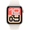 Apple Watch SE 3 Aluminium 40mm Αδιάβροχο με Παλμογράφο (Starlight Aluminium Case with Starlight Sport Band - S/M)