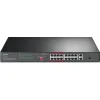 TP-LINK TL-SL1218P v1 Unmanaged L2 PoE Switch με 16 Θύρες Ethernet