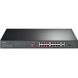 TP-LINK TL-SL1218P v1 Unmanaged L2 PoE Switch με 16 Θύρες Ethernet
