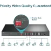 TP-LINK TL-SL1218P v1 Unmanaged L2 PoE Switch με 16 Θύρες Ethernet