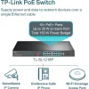TP-LINK TL-SL1218P v1 Unmanaged L2 PoE Switch με 16 Θύρες Ethernet