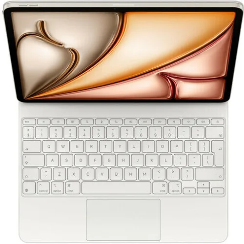 Apple Magic Keyboard Flip Cover International English Λευκή (iPad Air 13" 2024/2025/2026)