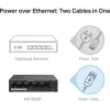 Mercusys MS105GP v1 Unmanaged L2 PoE+ Switch με 5 Θύρες Gigabit (1Gbps) Ethernet