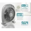 Bruno Box Fan 38W Διαμέτρου 32cm ΓκριΚωδικός: BRN-0184 | ΕΚΘΕΣΙΑΚΟ