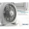 Bruno Box Fan 38W Διαμέτρου 32cm ΓκριΚωδικός: BRN-0184 | ΕΚΘΕΣΙΑΚΟ