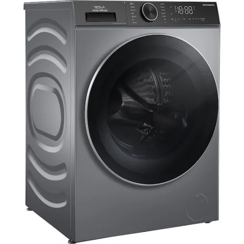 Tesla Πλυντήριο Ρούχων 9kg 1400 Στροφών Inverter Motor Ασημί WF91480TSGR