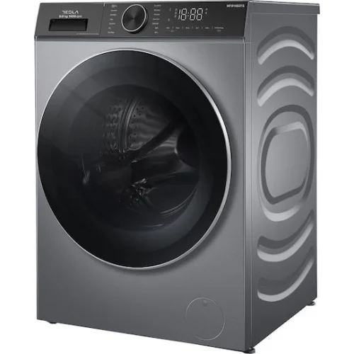 Tesla Πλυντήριο Ρούχων 9kg 1400 Στροφών Inverter Motor Ασημί WF91480TSGR