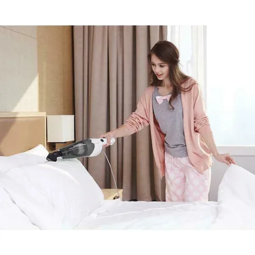 Deerma DEM-DX118C Ηλεκτρική Σκούπα 2 σε 1 Stick & Χειρός 600W Λευκή