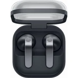 Samsung Galaxy Buds4 Bluetooth Handsfree Ακουστικά με Αντοχή στον Ιδρώτα και Θήκη Φόρτισης Μαύρα