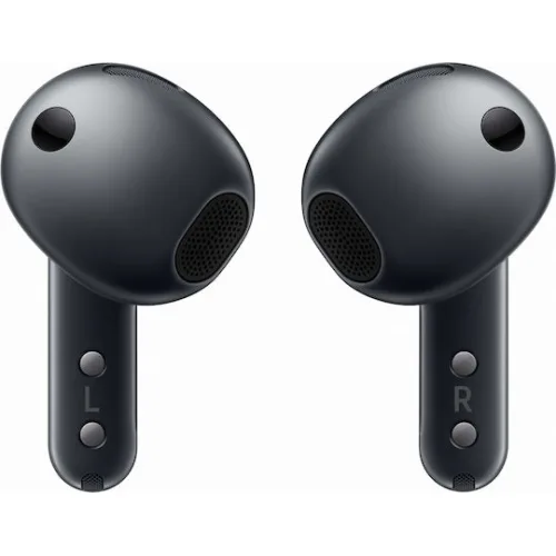 Samsung Galaxy Buds4 Bluetooth Handsfree Ακουστικά με Αντοχή στον Ιδρώτα και Θήκη Φόρτισης Μαύρα