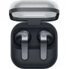 Samsung Galaxy Buds4 Bluetooth Handsfree Ακουστικά με Αντοχή στον Ιδρώτα και Θήκη Φόρτισης Μαύρα
