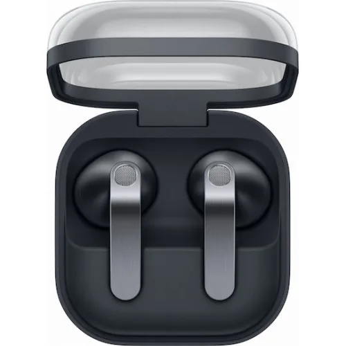 Samsung Galaxy Buds4 Bluetooth Handsfree Ακουστικά με Αντοχή στον Ιδρώτα και Θήκη Φόρτισης Μαύρα