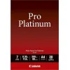Canon PT-101 Φωτογραφικό Χαρτί Pro Platinum A4 (21x30) 300gr/m² για Εκτυπωτές Inkjet 20 ΦύλλαΚωδικός: 2768B016