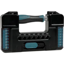BORMANN Pro BHT1260 Σετ Κατσαβίδι Ακριβείας και Μύτες 37τμχ