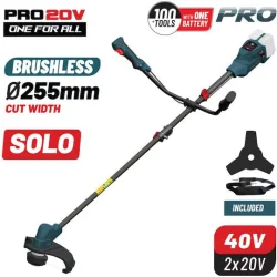BORMANN Pro BBP4602 Θαμνοκοπτικό 40V Brushless Μπαταρίας,Li-Ion,SOLO