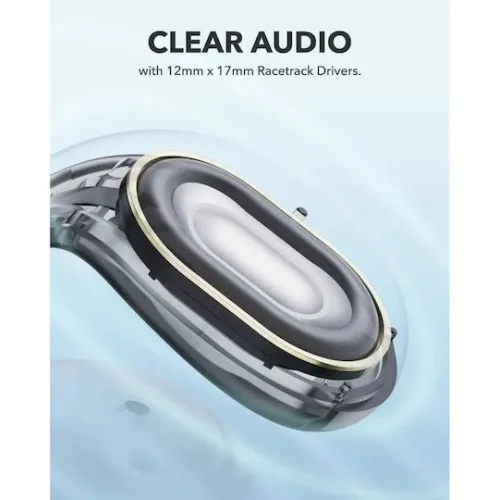Soundcore by Anker C30i Open Ear Bluetooth Handsfree Ακουστικά με Αντοχή στον Ιδρώτα και Θήκη Φόρτισης Μαύρα