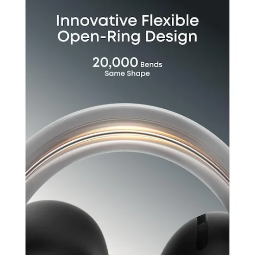 Soundcore by Anker Aeroclip Open Ear Bluetooth Handsfree Ακουστικά με Αντοχή στον Ιδρώτα και Θήκη Φόρτισης Midnight