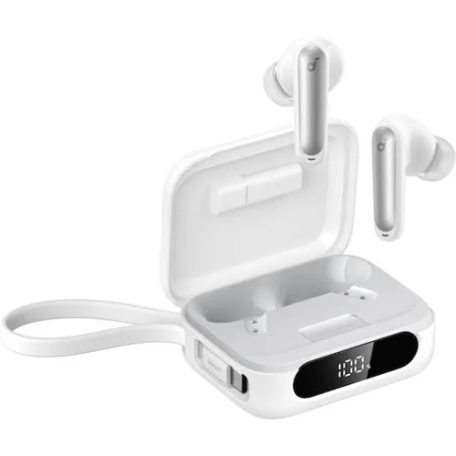 Soundcore by Anker P41I In-ear Bluetooth Handsfree Ακουστικά με Αντοχή στον Ιδρώτα Λευκά