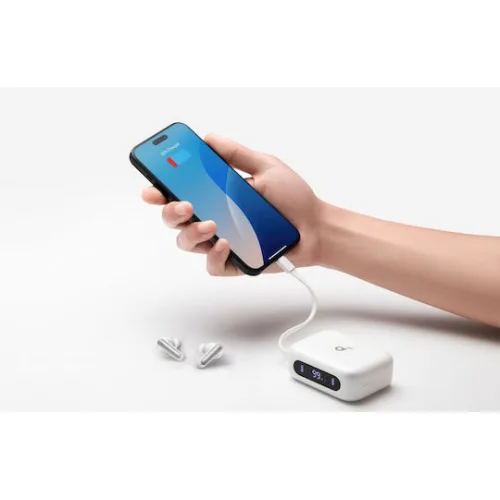 Soundcore by Anker P41I In-ear Bluetooth Handsfree Ακουστικά με Αντοχή στον Ιδρώτα Λευκά