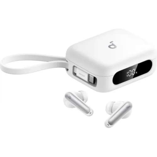 Soundcore by Anker P41I In-ear Bluetooth Handsfree Ακουστικά με Αντοχή στον Ιδρώτα Λευκά