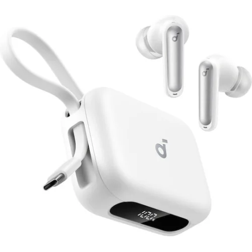 Soundcore by Anker P41I In-ear Bluetooth Handsfree Ακουστικά με Αντοχή στον Ιδρώτα Λευκά
