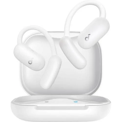 Soundcore by Anker AeroFit 2 Open Ear Bluetooth Handsfree Ακουστικά με Αντοχή στον Ιδρώτα και Θήκη Φόρτισης Λευκά