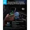Anker Prime MagGo AirCool Βάση Κινητού Αυτοκινήτου με Ρυθμιζόμενα Άγκιστρα και Ασύρματη Φόρτιση ΜαύρηΚωδικός: B2933H11