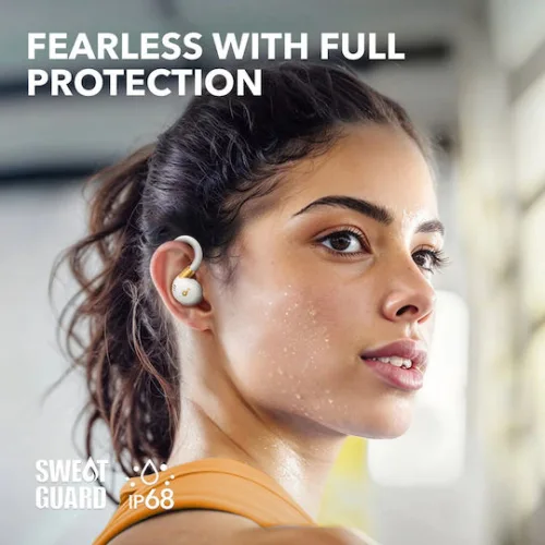 Soundcore by Anker Sport X20 In-ear Bluetooth Handsfree Ακουστικά με Αντοχή στον Ιδρώτα και Θήκη Φόρτισης Λευκά