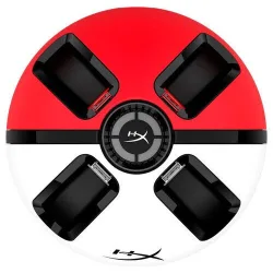 HyperX ChargePlay Quad 2 Βάση για 4 χειριστήρια Switch Λευκό / Κόκκινο 6Y2G7AA