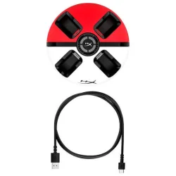 HyperX ChargePlay Quad 2 Βάση για 4 χειριστήρια Switch Λευκό / Κόκκινο 6Y2G7AA