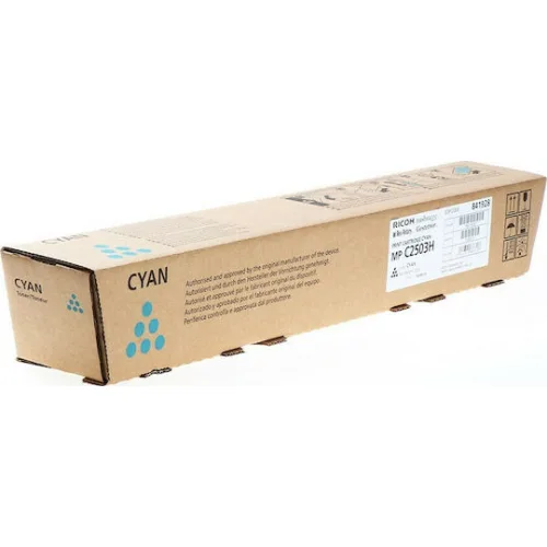 Ricoh 841928 Γνήσιο Toner Laser Εκτυπωτή Κυανό High Capacity 9500 Σελίδων 841928