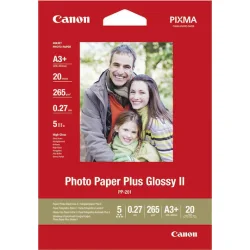 Canon PP-201 Φωτογραφικό Χαρτί Plus ΙΙ A3+ 275gr/m² για Εκτυπωτές Inkjet 20 ΦύλλαΚωδικός: 2311B021
