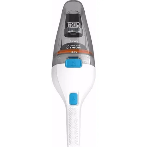 Black & Decker Επαναφορτιζόμενο Σκουπάκι Χειρός 3.6V ΛευκόΚωδικός: NVC115JL