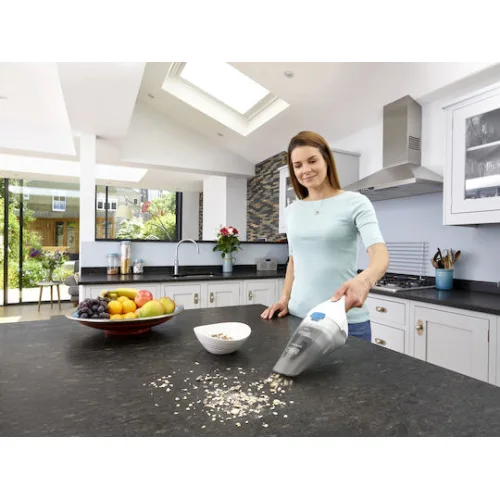 Black & Decker Επαναφορτιζόμενο Σκουπάκι Χειρός 3.6V ΛευκόΚωδικός: NVC115JL
