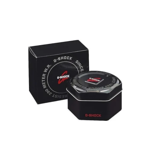 Casio G-shock Αναλογικό/Ψηφιακό Ανδρικό Ρολόι 44.5mm Χρονογράφος Μπαταρίας με Κίτρινο Καουτσούκ Λουράκι