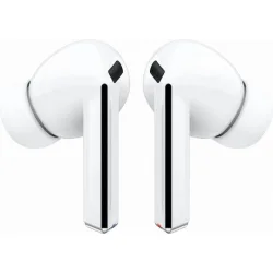 Samsung Galaxy Buds3 Pro Bluetooth Handsfree Ακουστικά με Αντοχή στον Ιδρώτα και Θήκη Φόρτισης Λευκά