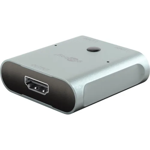 Goobay Hdmi Switch 77791 2 1 8k/60hz Γκρι Dm130644