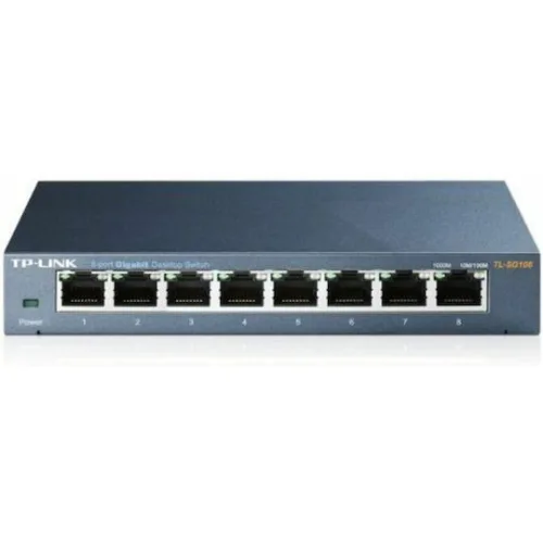 TP-LINK TL-SG108 v1 Unmanaged L2 Switch με 8 Θύρες Ethernet και 8 SFP Θύρες